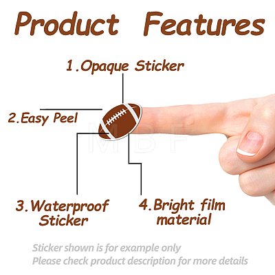 Self-Adhesive Paper Decorative Stickers DIY-WH0566-001-1