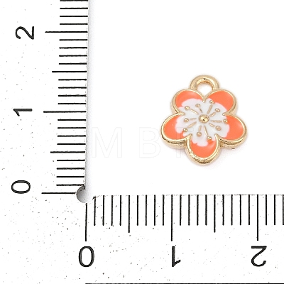 Alloy Enamel Pendants FIND-Z070-05G-03-1