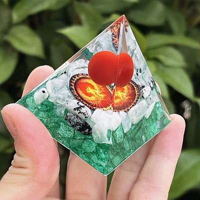 Orgonite Pyramid Resin Energy Generators PW-WG03E09-01-1