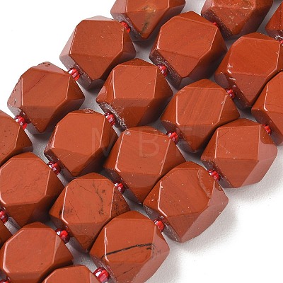 Natural Red Jasper Beads Strands GG-CBAF8A8-A08-01-1