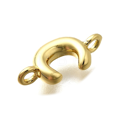 Brass Connector Charms KK-P295-01G-C-1