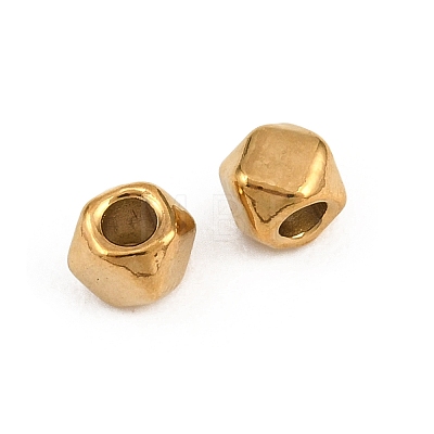 304 Stainless Steel Beads STAS-D394-02K-G-1
