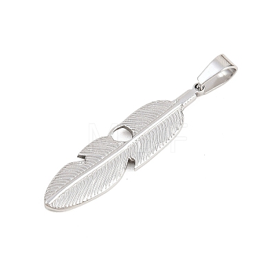 304 Stainless Steel Pendants STAS-B137-04P-1