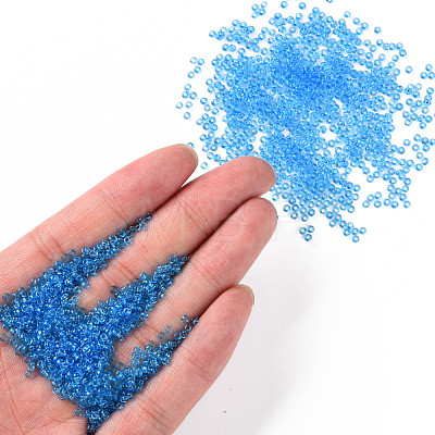 12/0 Grade A Round Glass Seed Beads SEED-Q006-F16-1
