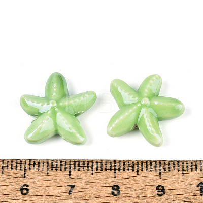 Handmade Porcelain Beads PORC-Q002-02F-01-1