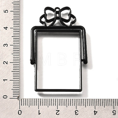 Alloy Open Back Bezel Pendants PALLOY-I223-10EB-1