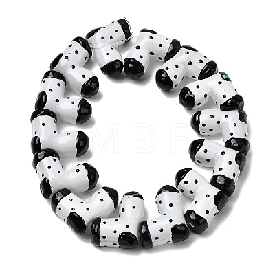 Handmade Glass Enamel Beads GLAA-K070-04H-1
