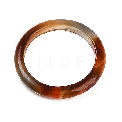 Dyed & Heated Natural Agate Finger Rings for Women RJEW-Z075-01B-1