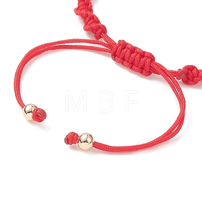Adjustable Braided Nylon Thread Link Bracelet Making AJEW-JB01158-1