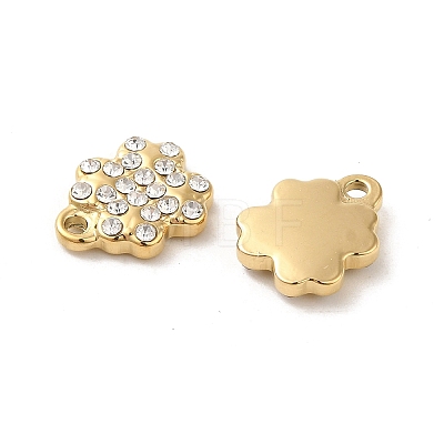 304 Stainless Steel Charms STAS-L025-007G-1