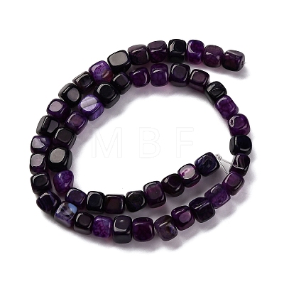 Natural Dragon Veins Agate Beads Strands G-G177-E10-01-1