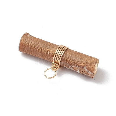 Wooden Sticks Pendant PALLOY-JF03393-02-1