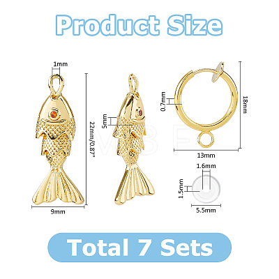 DIY Earring Making Kits DIY-HS0002-38-1