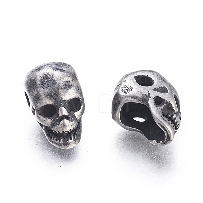 Halloween 304 Stainless Steel Beads LS-STAS-F243-18AS-1