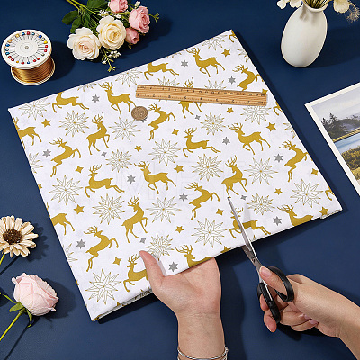 Cotton Fabric DIY-WH0816-575C-1
