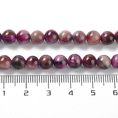 Natural Rainbow Tiger Eye Beads Strands G-NH0002-A01-A01-1