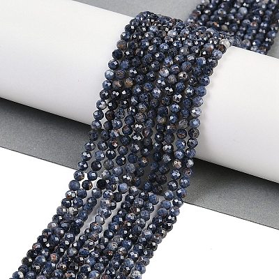 Natural Sapphire Beads Strands G-F782-B01A-02-1