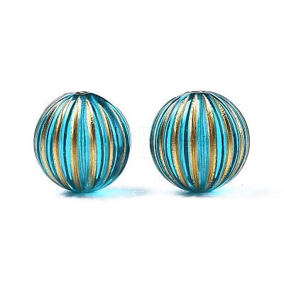 Plating Acrylic Beads X-PACR-N008-014-1
