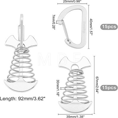 SUPERFINDINGS Aluminum Alloy Hook FIND-FH0001-70-1