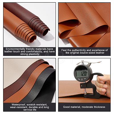 Imitation Leather Fabric DIY-WH0221-25D-1