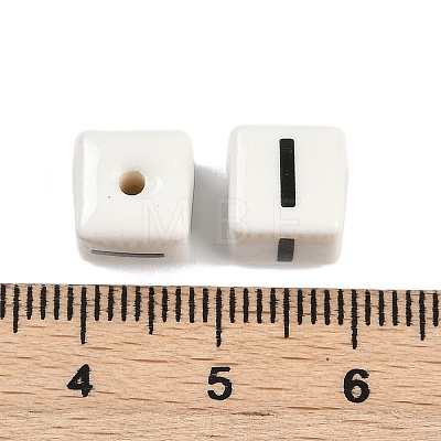 Porcelain Beads X1-PORC-R003-08I-1