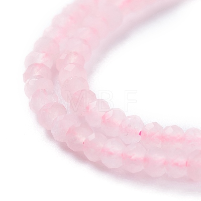 Natural Rose Quartz Beads Strands G-A026-C05-1