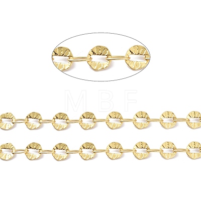 Brass Dapped Chains CHC-D028-19G-1
