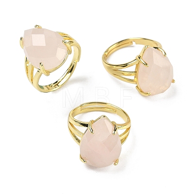 Brass Cuff Open Rings RJEW-D347-04G-13-1