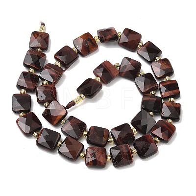 Natural Tiger Eye Beads Strands G-L642-L03-10mm-01-1