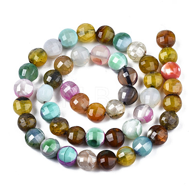 Natural Agate Beads Strands G-N326-100A-08-1