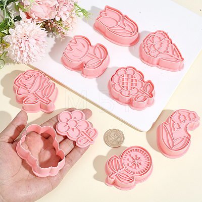 Valentine's Day PP Plastic Cookie Cutters DIY-HY0003-56B-1