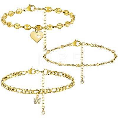 Anklets Sets AJEW-AN00383-23-1