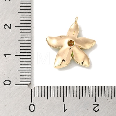 Brass Enamel Pendants X-KK-S368-13G-03-1