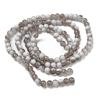 Crackle Glass Beads X1-GLAA-U001-6mm-06-1