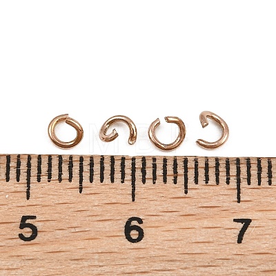 304 Stainless Steel Open Jump Rings STAS-M235-02B-RG-1