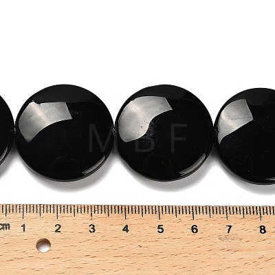 Natural Obsidian Beads Strands G-P562-D01-04-1