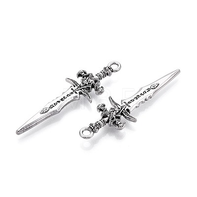 Tibetan Style Alloy Pendant X-FIND-A042-27P-1