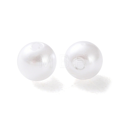 Plastic Imitation Pearl Beads FIND-M059-01A-01-1