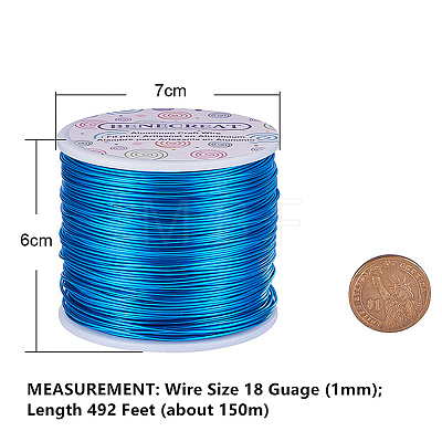 Round Aluminum Wire AW-BC0001-1mm-07-1