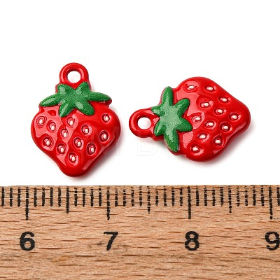 Baking Paint Alloy Pendants FIND-G097-04H-1