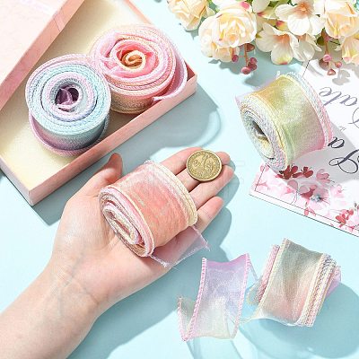 Polyester Organza Ribbon SRIB-FZC0001-001A-1