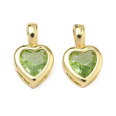 Glass Pendants X-KK-P348-04G-1