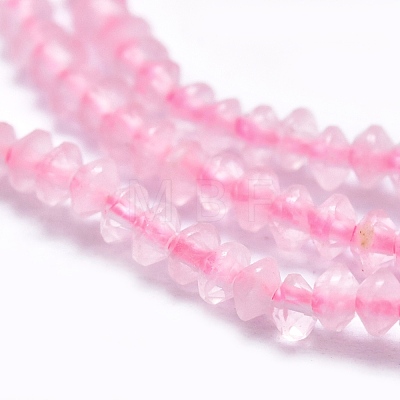 Natural Rose Quartz Beads Strands G-F686-14-1