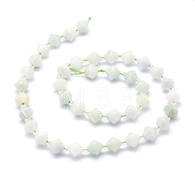 Natural Myanmar Jade Beads Strands G-E569-C13-1