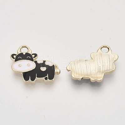 Alloy Enamel Pendants ENAM-S119-005D-1