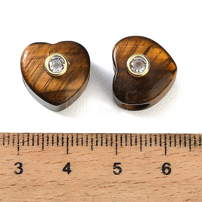 Natural Tiger Eye European Beads GG-CBA1AE1-03G-01-1