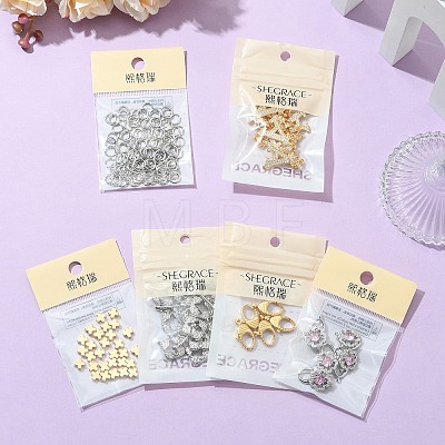 SHEGRACE Brass Closed Jump Rings XGRQ5F266-800P-1