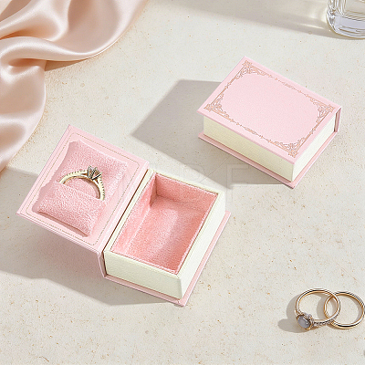 Paper Rings Storage Boxes CON-WH0100-46-1