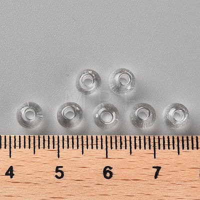 Transparent Acrylic Beads X-MACR-S370-A6mm-205-1