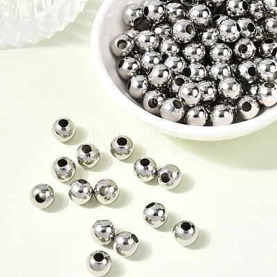 Tarnish Resistant Stainless Steel Beads X-STAS-R032-8mm-1